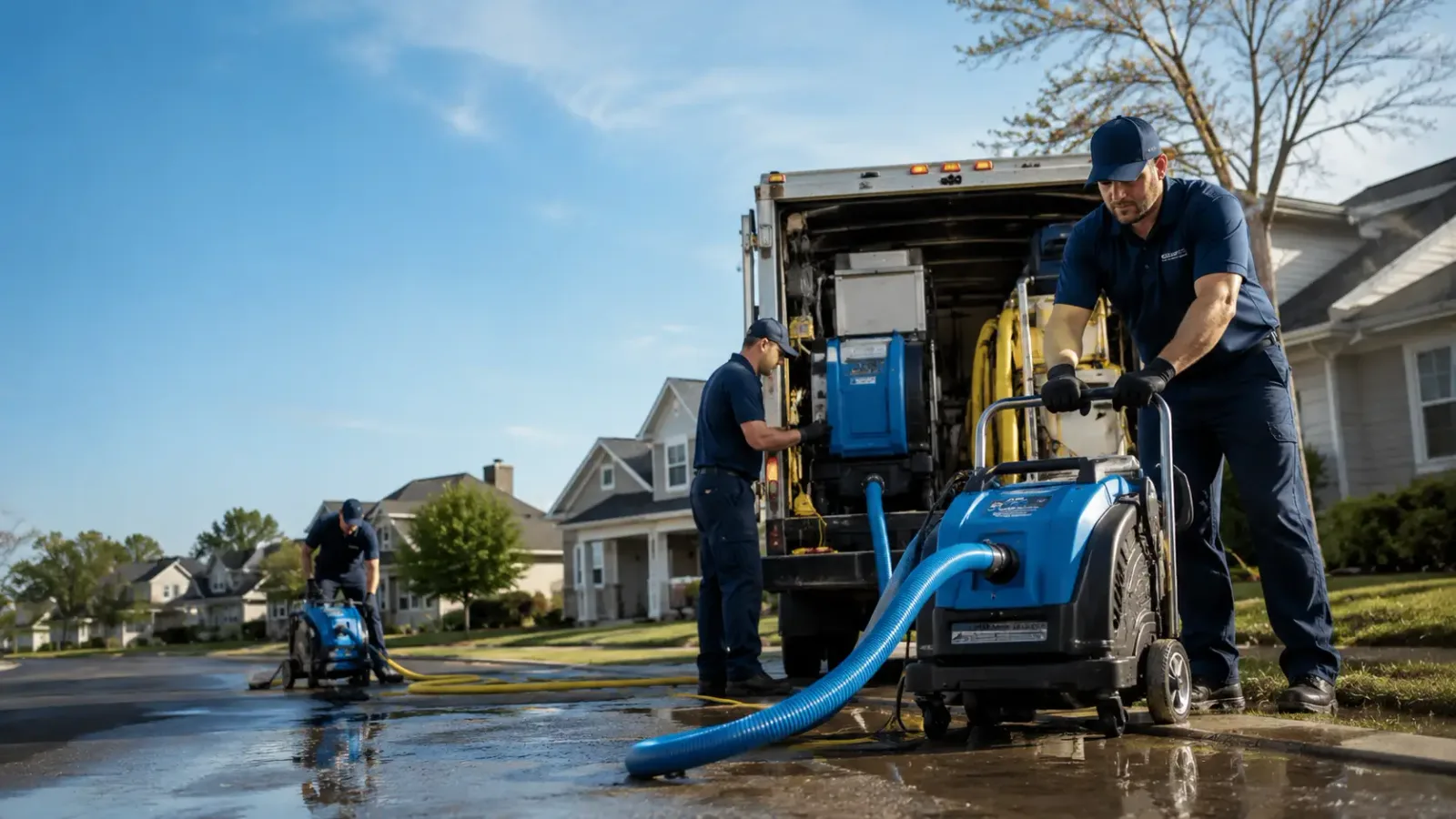 Flood Damage Cleanup in Commiskey, IN